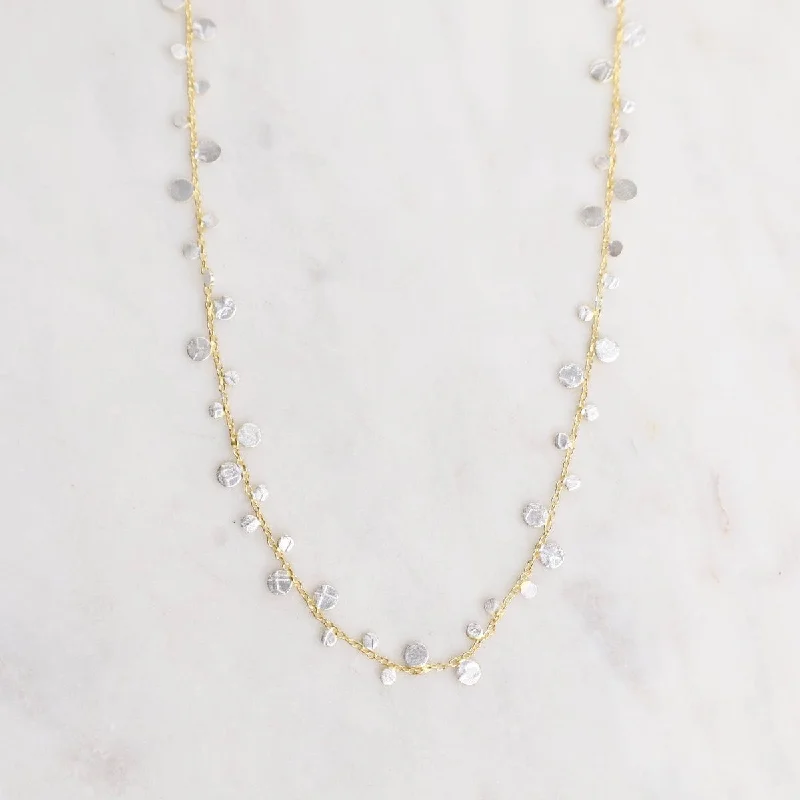 Silver Dot Necklace