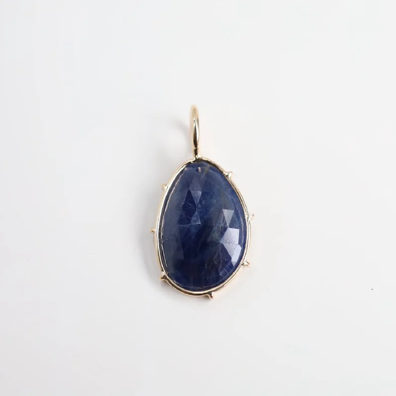 One of a Kind Blue Sapphire Harriet Stone Charm