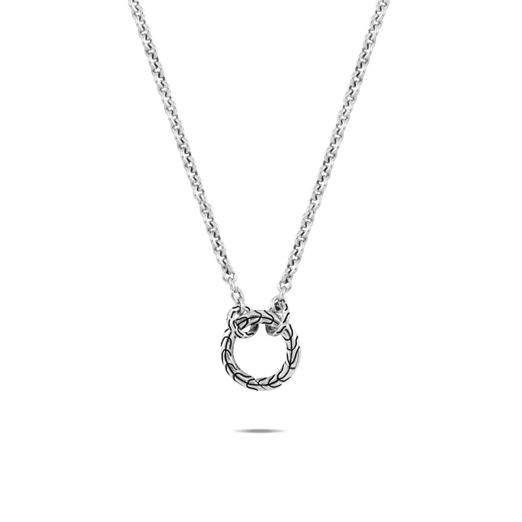 John Hardy Classic Chain Sterling Silver Amulet Collector Necklace, 18 inch