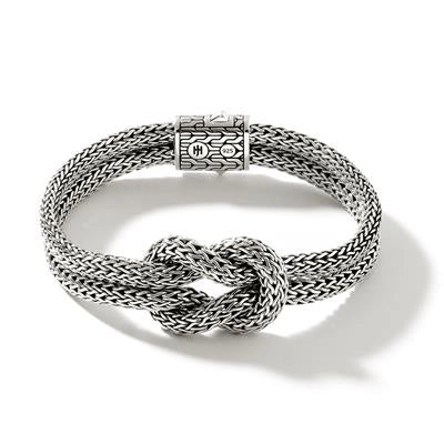 John Hardy Classic Chain Sterling Silver Manah 5mm Extra Small Chain Double Row Bracelet