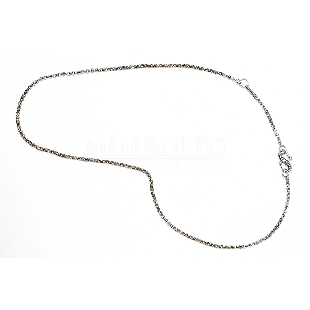 Konstantino Silver 2.6mm Small Rolo Link Chain, 22/24 inch