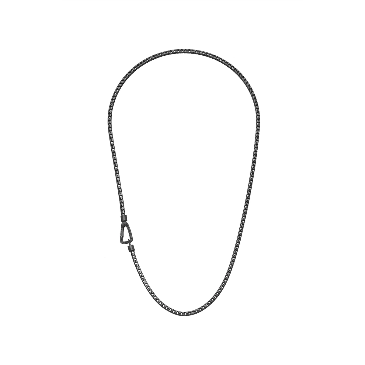 Marco Dal Maso Mesh Oxidized Silver Necklace