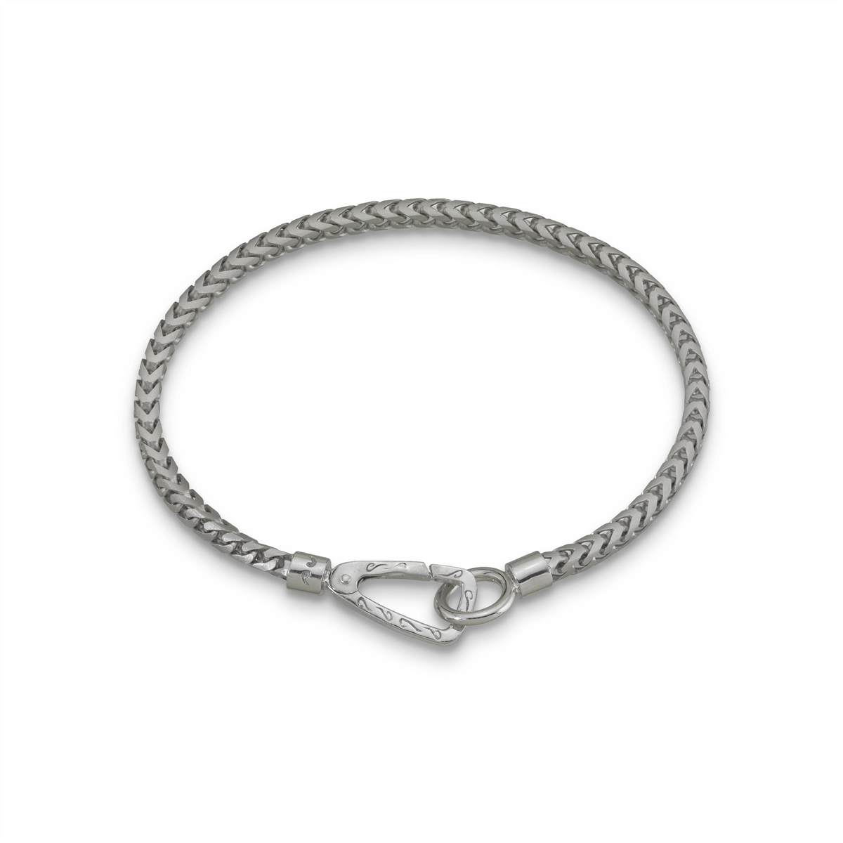 Marco Dal Maso Recycled Sterling Silver Matte Chain Bracelet