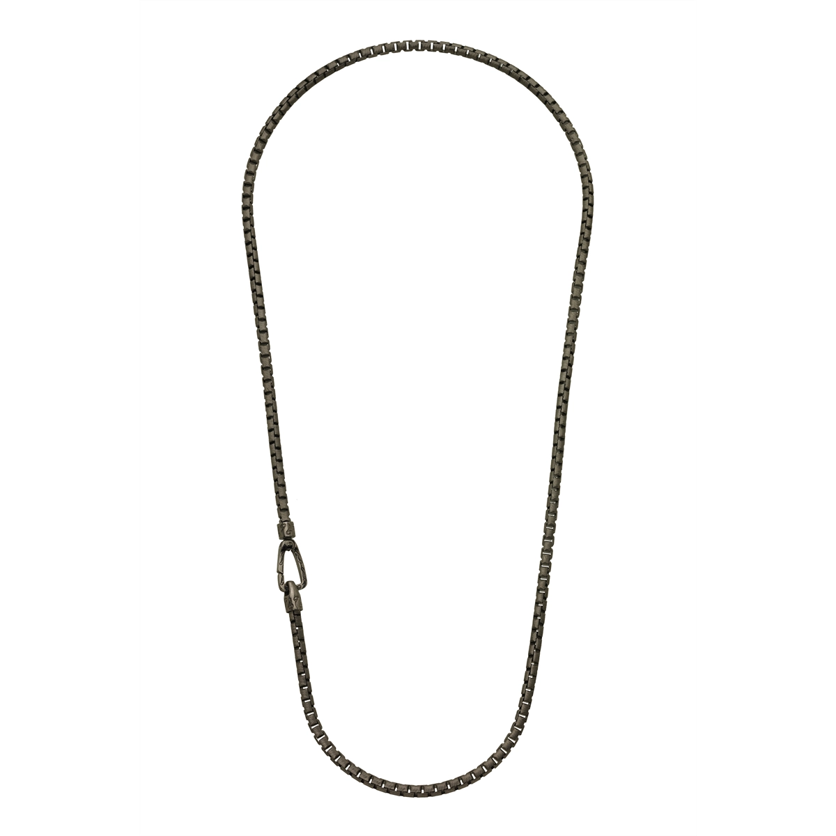 Marco Dal Maso Ulysses Recycled Burnished Sterling Silver Link Necklace