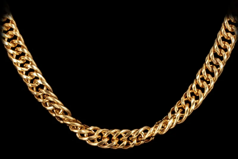 Vintage Givenchy Gold Plated Link Necklace