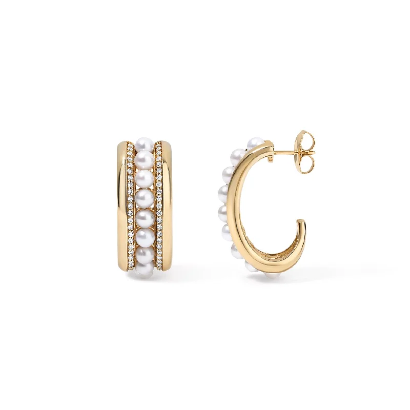 Pearl Runway Hoops