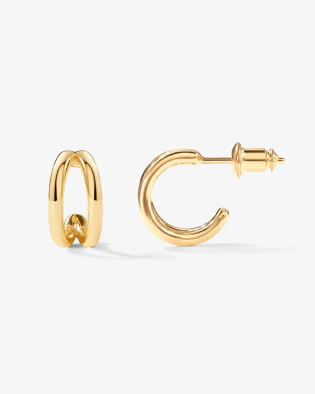 Vermeil Mia Hoops