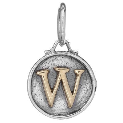 Waxing Poetic Chancery Insignia Charm - W