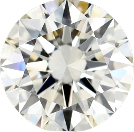 0.5 Carat L VVS2 Round Natural Diamond