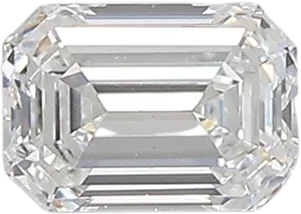 0.61 Carat D vs1 Emerald Lab Diamond