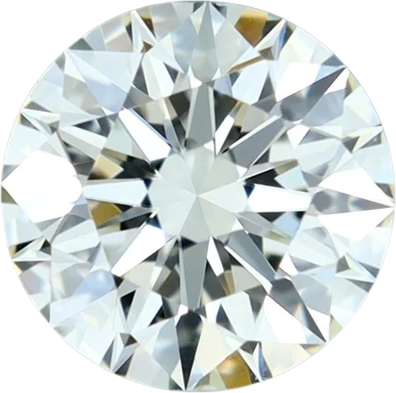 0.63 Carat L VVS1 Round Natural Diamond