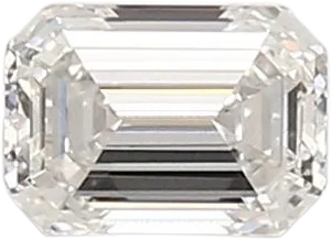 0.71 Carat E vvs1 Emerald Lab Diamond