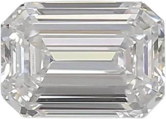 0.72 Carat E vvs2 Emerald Lab Diamond