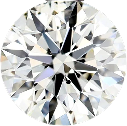 0.81 Carat K SI1 Round Natural Diamond