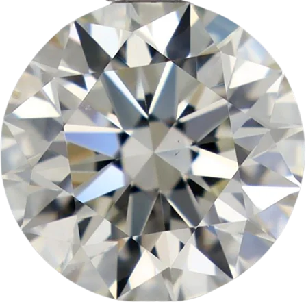 0.82 Carat L VS2 Round Natural Diamond