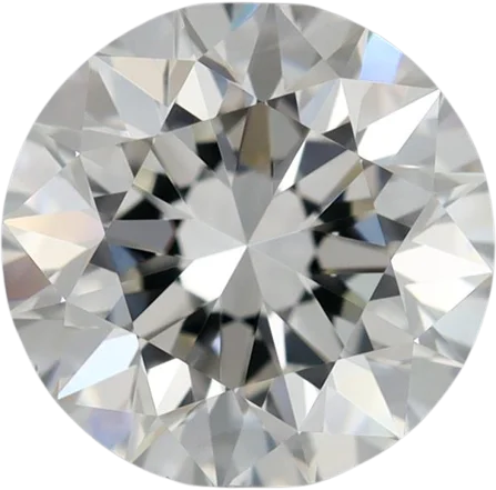 0.9 Carat H VS1 Round Natural Diamond