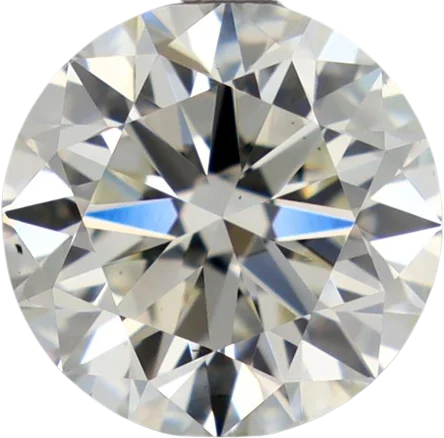 0.9 Carat K VS2 Round Natural Diamond