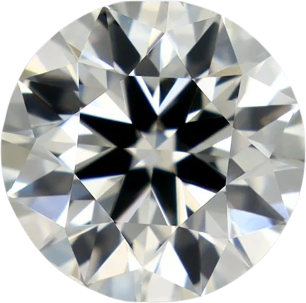 0.9 Carat L VVS2 Round Natural Diamond