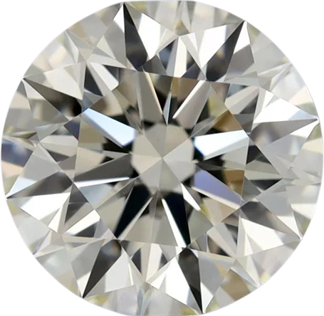 0.9 Carat L VVS2 Round Natural Diamond