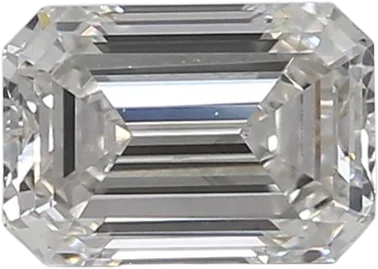 0.91 Carat E vvs2 Emerald Lab Diamond