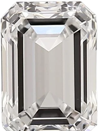 1 Carat D vvs2 Emerald Lab Diamond