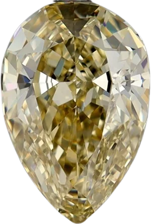 1 Carat FBY VS1 Pear Natural Diamond