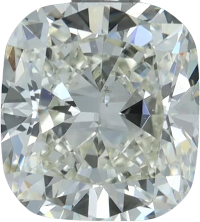 1.01 Carat K SI1 Elongated Cushion Natural Diamond