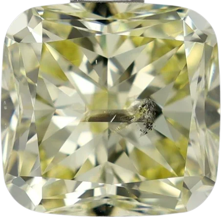 1.02 Carat FY I1 Cushion Natural Diamond