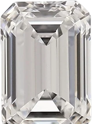 1.02 Carat D vs1 Emerald Lab Diamond