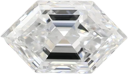 1.02 Carat D VVS1 HEXAGON Lab Diamond