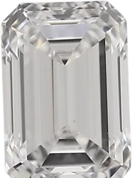 1.03 Carat D vvs2 Emerald Lab Diamond