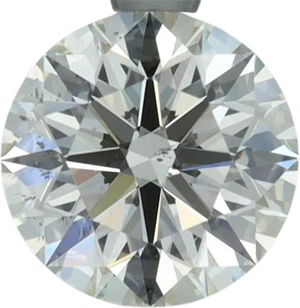 1.04 Carat N SI1 Round Natural Diamond