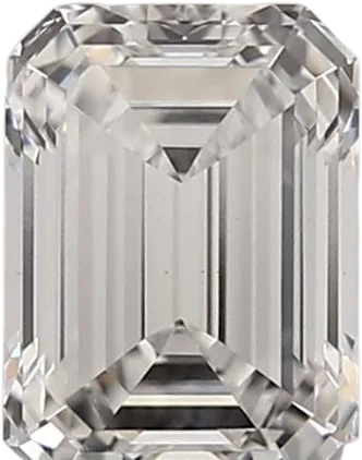 1.05 Carat E vs1 Emerald Lab Diamond