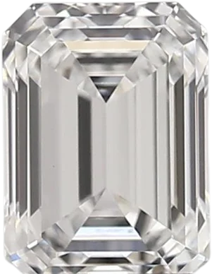 1.06 Carat E vvs2 Emerald Lab Diamond