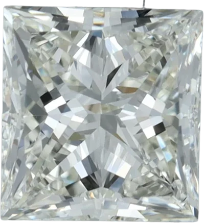 1.06 Carat J VVS1 Princess Natural Diamond