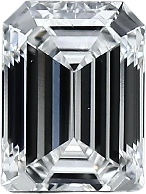 1.1 Carat E VS1 Emerald Lab Diamond