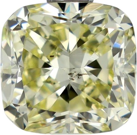 1.11 Carat FY SI2 Cushion Natural Diamond