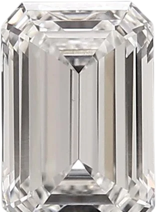 1.13 Carat D vvs2 Emerald Lab Diamond