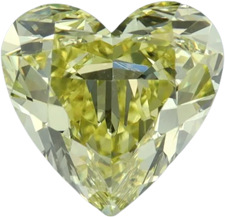 1.13 Carat FIY VS2 Heart Natural Diamond