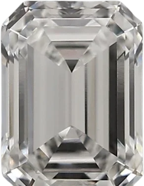 1.23 Carat E vvs2 Emerald Lab Diamond