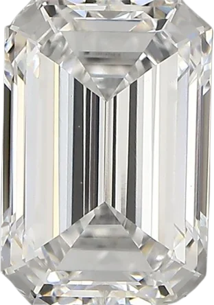 1.25 Carat E vvs2 Emerald Lab Diamond