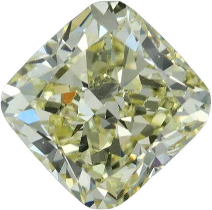 1.3 Carat FY SI1 Cushion Natural Diamond