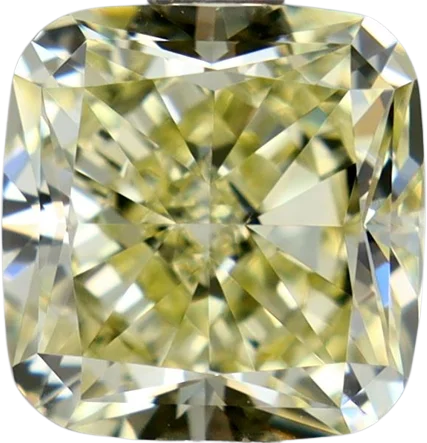 1.5 Carat FY VVS1 Cushion Natural Diamond