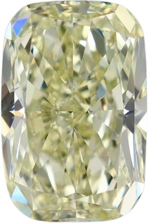 1.5 Carat W-X VS2 Elongated Cushion Natural Diamond