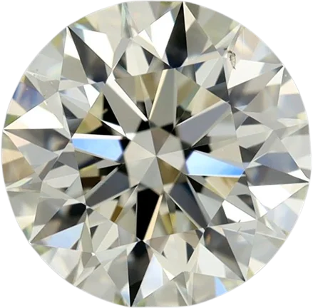 1.5 Carat L SI1 Round Natural Diamond