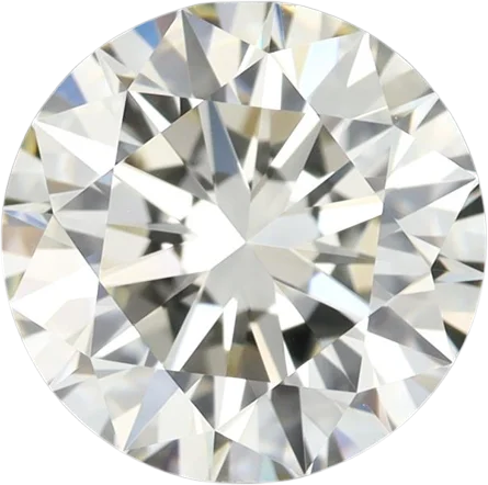 1.5 Carat L VVS2 Round Natural Diamond