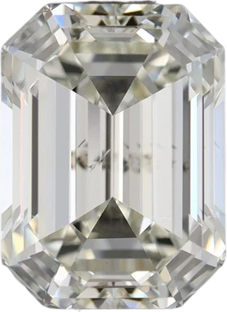 1.51 Carat J SI1 Emerald Natural Diamond