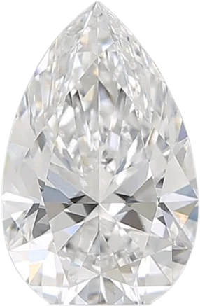 1.56 Carat D VVS1 Pear Lab Diamond