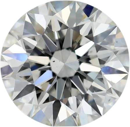 1.59 Carat I VS1 Round Natural Diamond