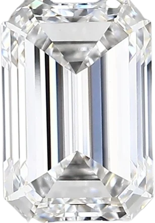 2.01 Carat D vvs2 Emerald Lab Diamond